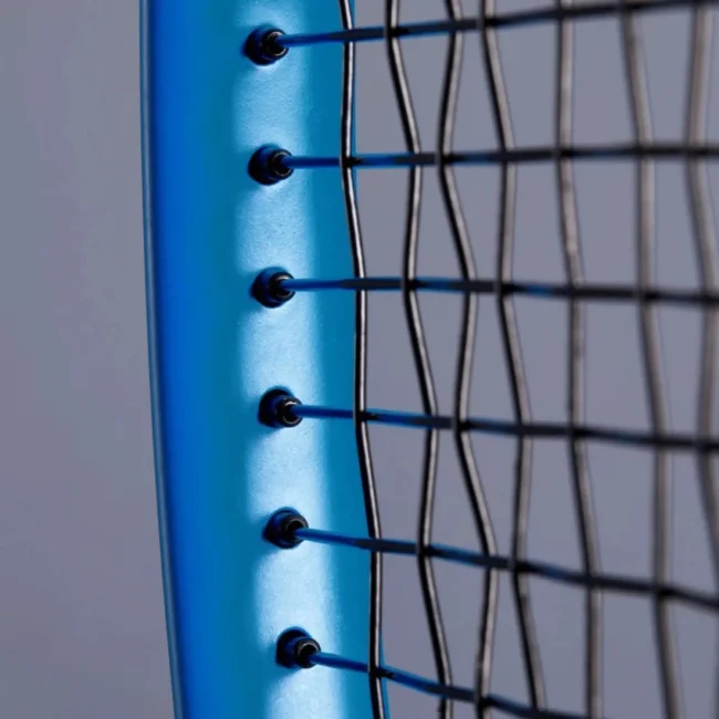 Decathlon Aluminum Tennis Racket for Adults (Blue & Black)