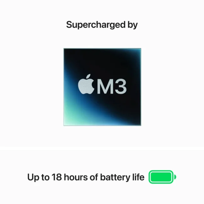 Apple MacBook Air M3 (13.6 inch, 8GB, 256GB, macOS)